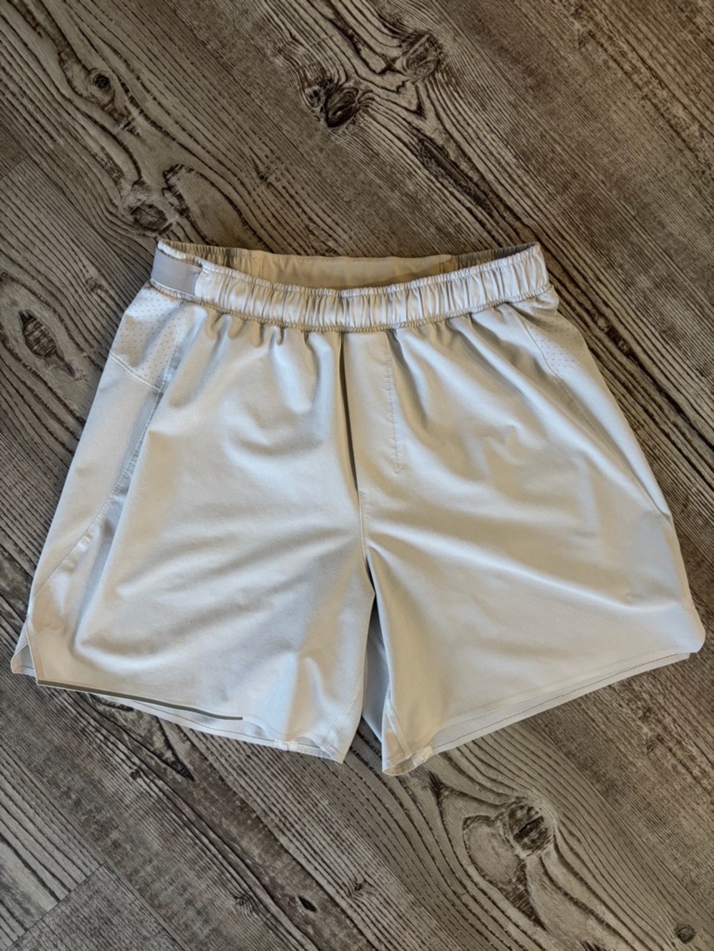 lululemon Men’s 6” Surge Lined Running Shorts - White